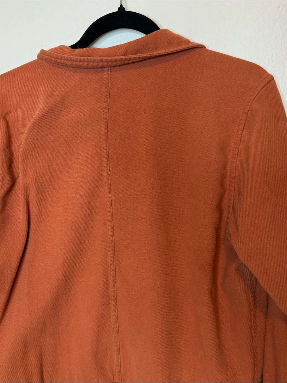 Bridge & Burn Burke Utility Jumpsuit Rust Terracotta Orange Long Sleeve - Picture 16 of 16